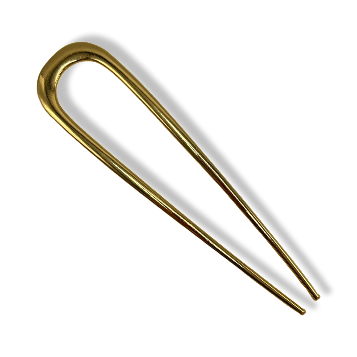 Large French Gold Hair Pin