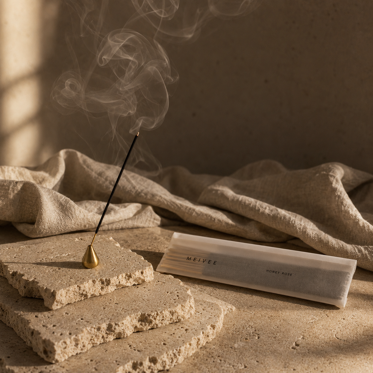 Luxury Honey Rose Incense