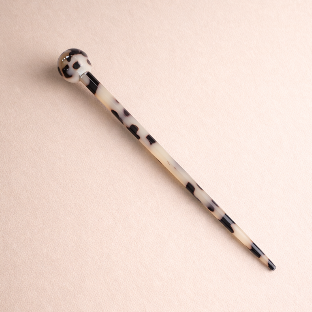 Tortoise shell hair pin