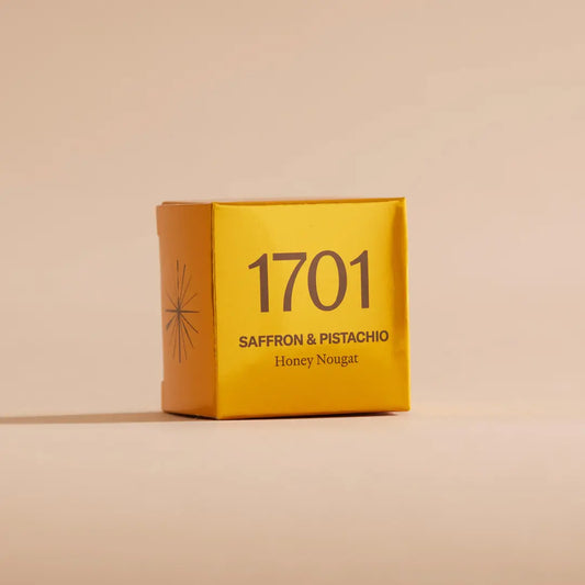 1701 Saffron & Pistachio Honey Nougat Bar (20g)