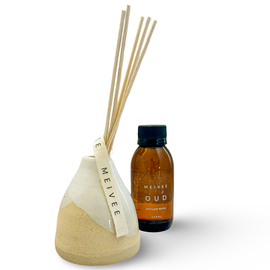 Artisan Ceramic Oud Reed Diffuser