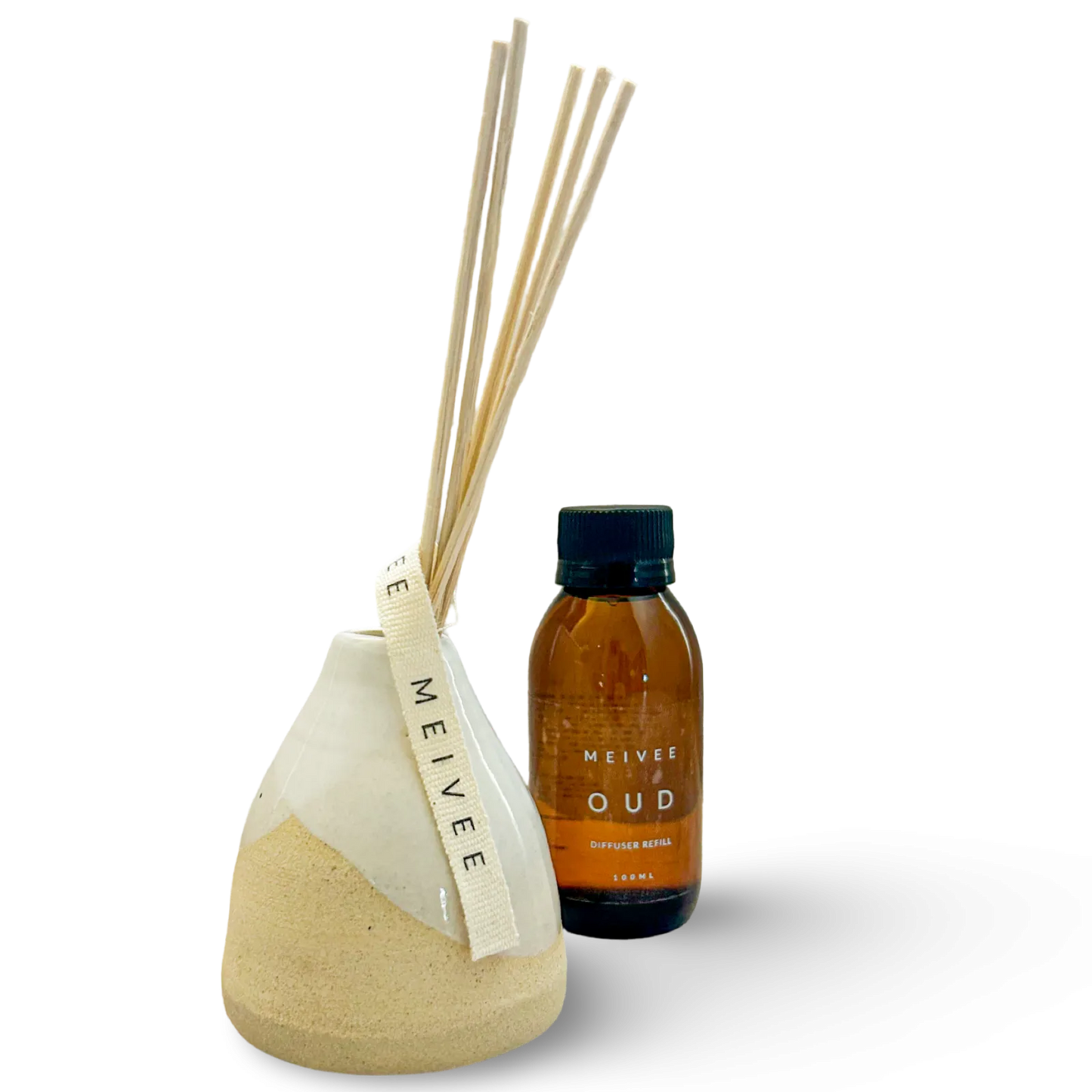 Artisan Ceramic Oud Reed Diffuser