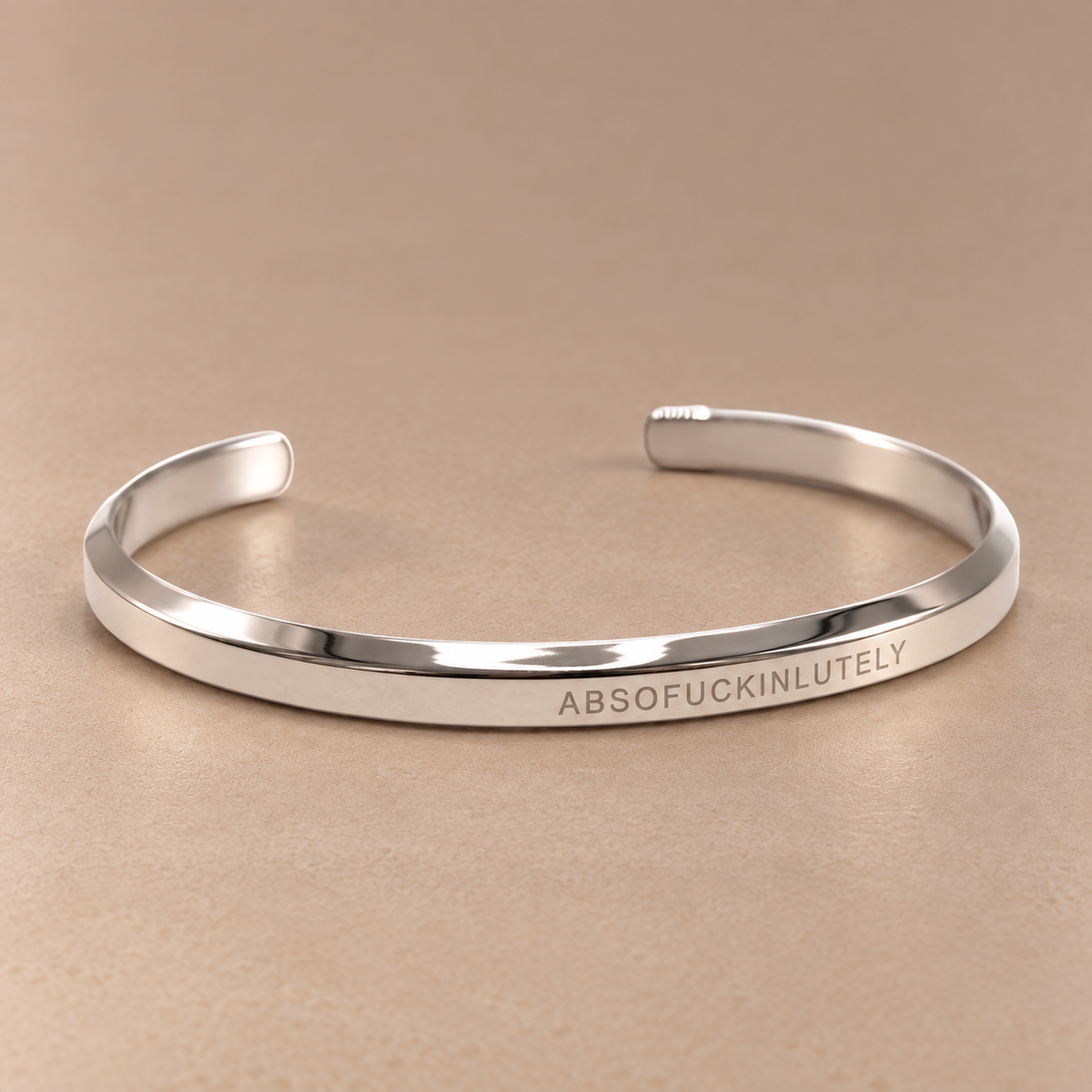 Gold & Silver Waterproof "Affirmation" Bangles