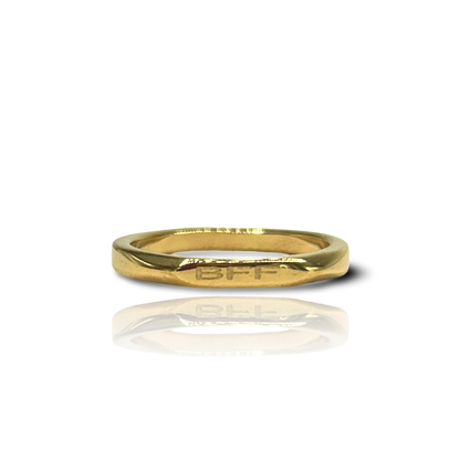 18k Gold Plated 'Affirmation' Rings