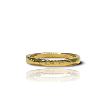 18k Gold Plated 'Affirmation' Rings