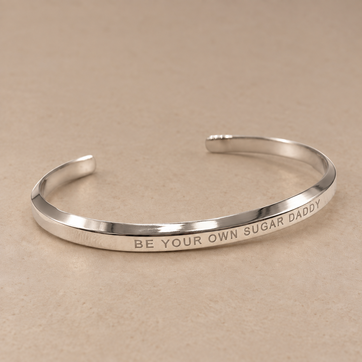 Gold & Silver Waterproof "Affirmation" Bangles
