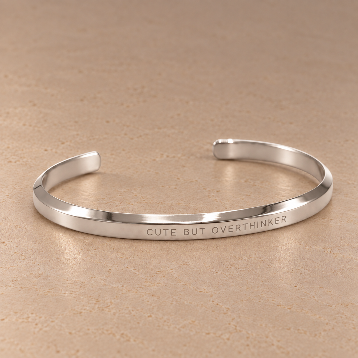 Gold & Silver Waterproof "Affirmation" Bangles