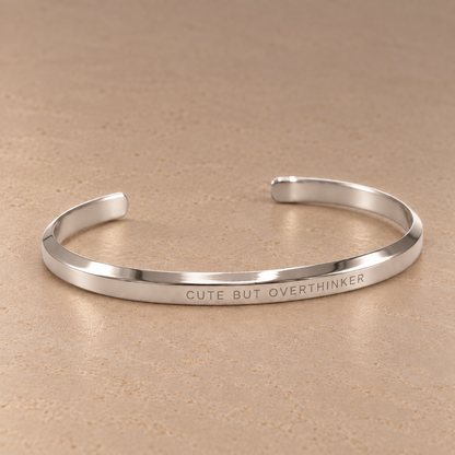 Gold & Silver Waterproof "Affirmation" Bangles