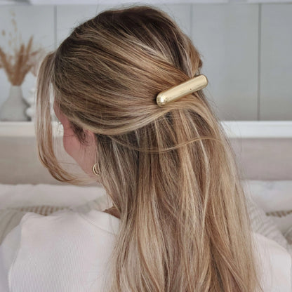 Gold Bar Hair Clip