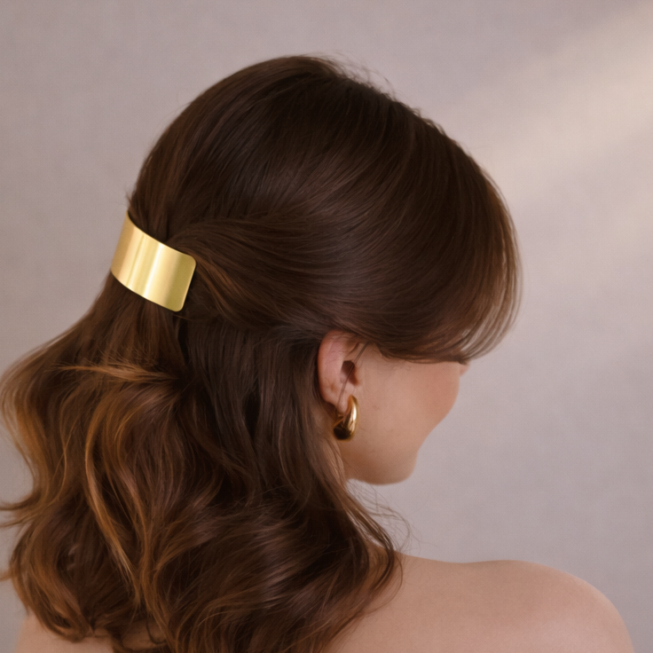 Gold Hair Barrette