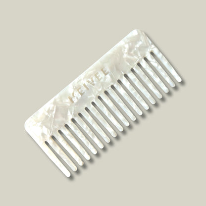 Wide Tooth Ivory Cloud Comb