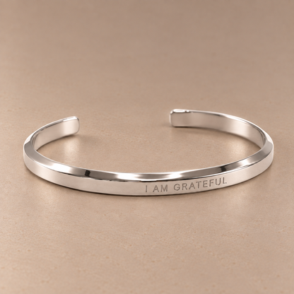 Gold & Silver Waterproof "Affirmation" Bangles
