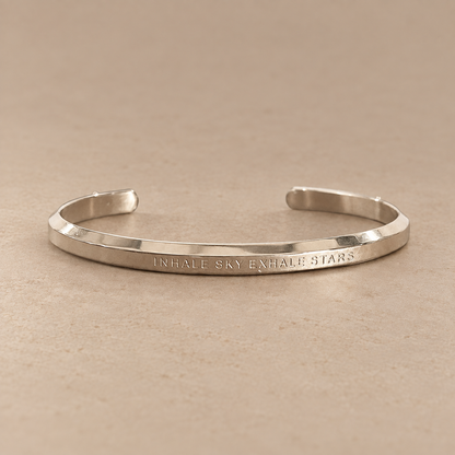 Gold & Silver Waterproof "Affirmation" Bangles