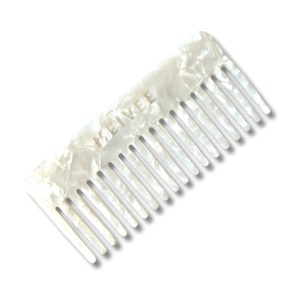 Wide Tooth Ivory Cloud Comb