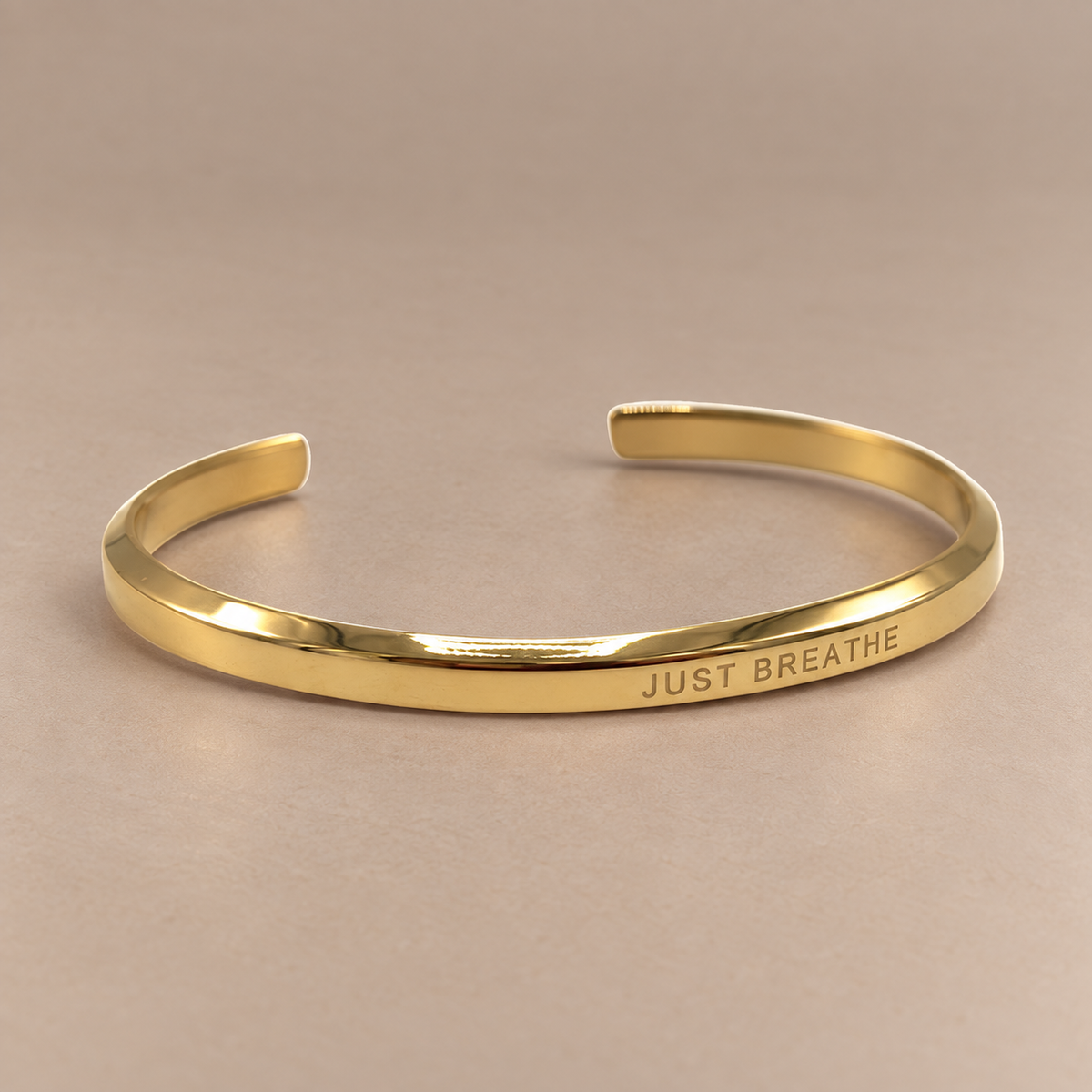 Gold & Silver Waterproof "Affirmation" Bangles