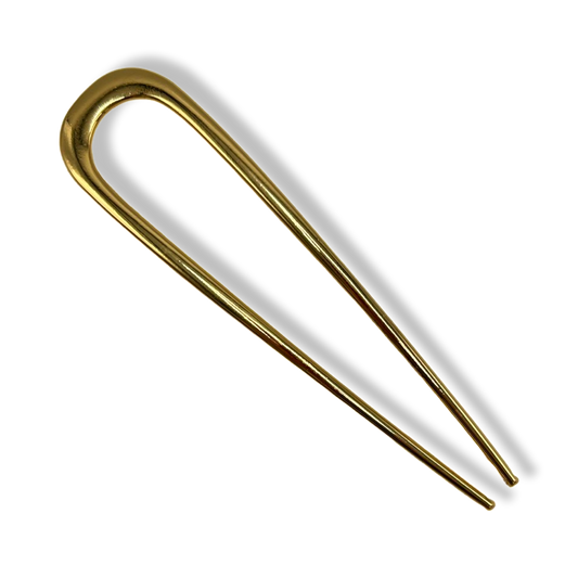 Large Gold Hair Pin