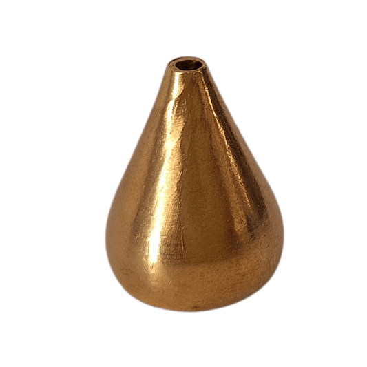 Brass Incense holder - Large droplet