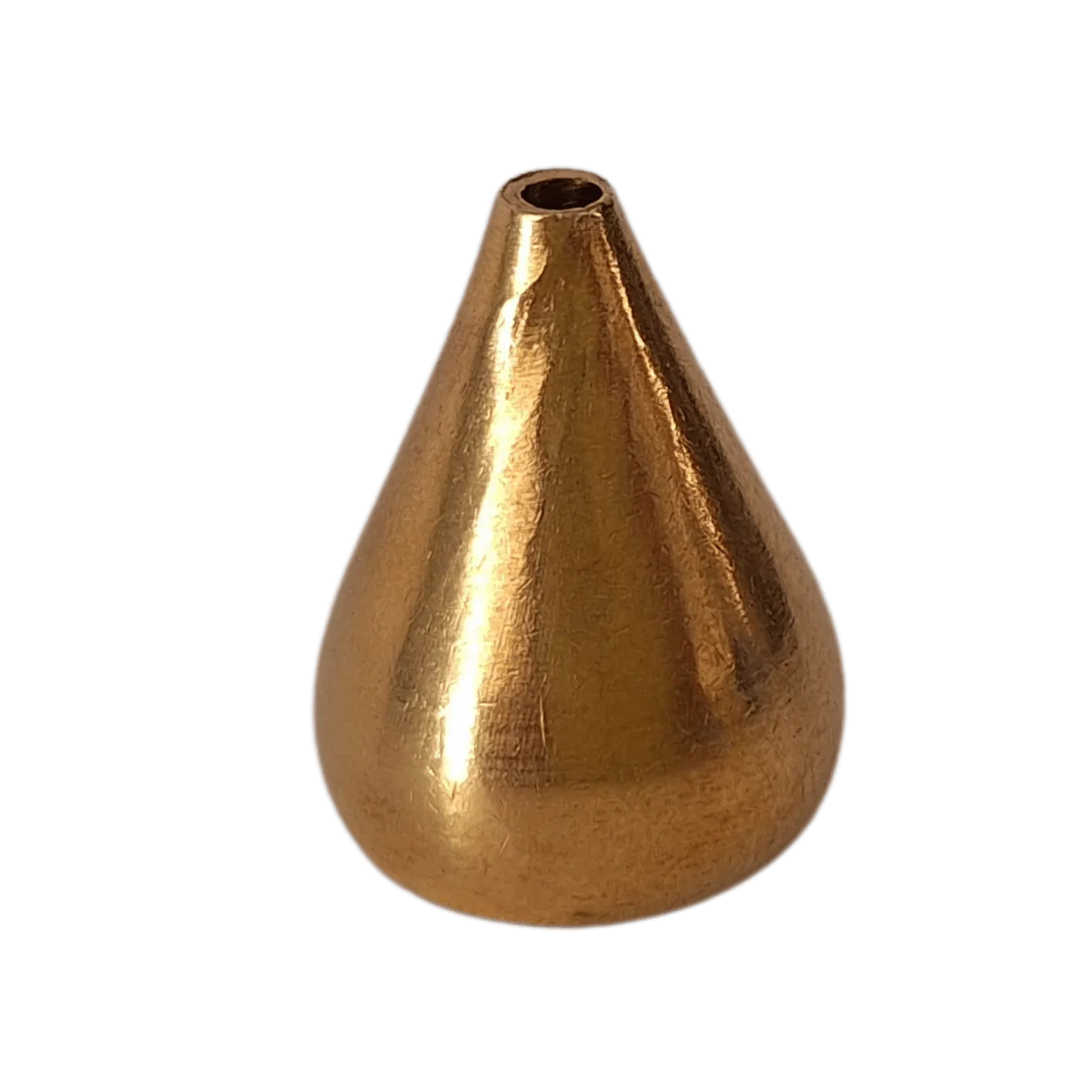 Brass Incense holder - Large droplet