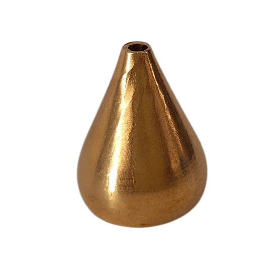 Brass Incense holder - Large droplet