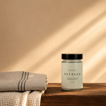 Refresh - Peppermint, Lavender & Cardamom Bath Milk