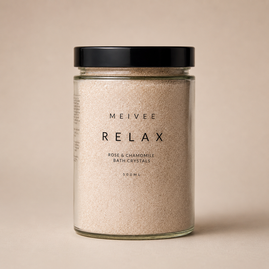 Relax - Rose & Chamomile Bath Crystals