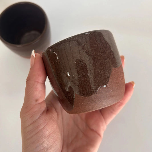 Artisan Ceramic Espresso & Cortado Mug - Tamil