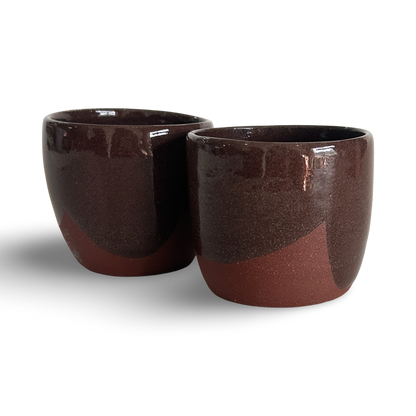 Artisan Ceramic Espresso & Cortado Mug - Tamil