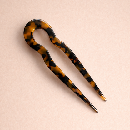 Tortoise Shell French Hair Pin