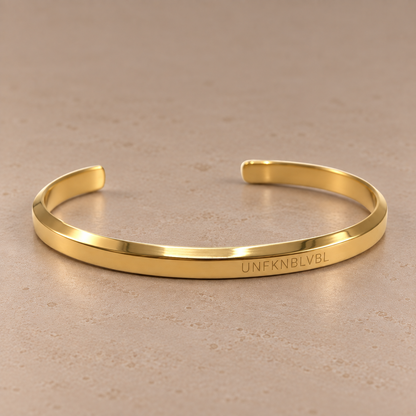 Gold & Silver Waterproof "Affirmation" Bangles