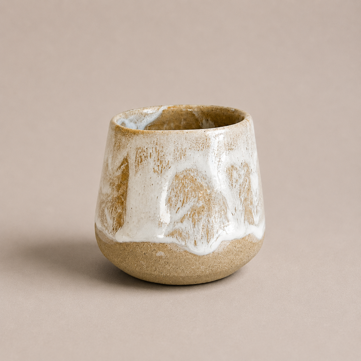 Artisan Ceramic Mug - White Sands