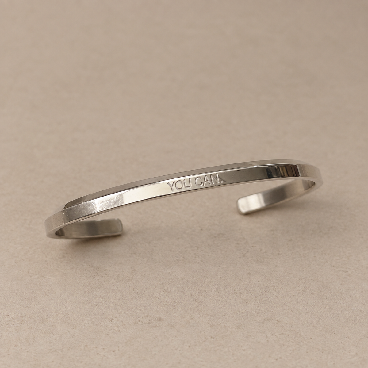 Gold & Silver Waterproof "Affirmation" Bangles