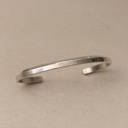 Gold & Silver Waterproof "Affirmation" Bangles