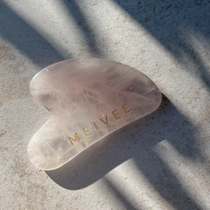 Meivee Rose Quartz Gua Sha