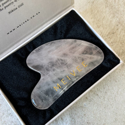 Meivee Rose Quartz Gua Sha