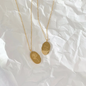 18k Gold Plated Birth Flower Necklace - Waterproof & Personalised