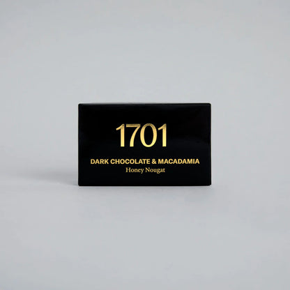 1701 Dark Chocolate & Macadamia Mini Nougat Bar in