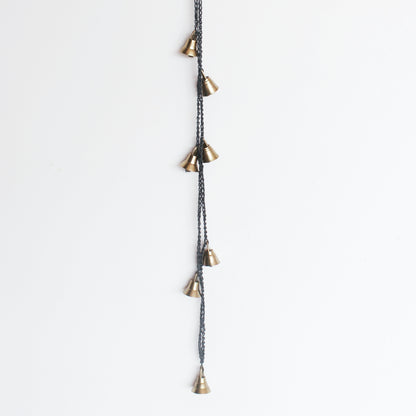 Indian Brass Hanging Bells-Charcoal